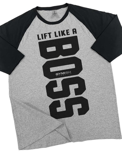 012. RAGLAN Lift Like a Boss Workout Gym T-Shirt for Men Hoodie, Sweatshirt | RetroVerseTees.com