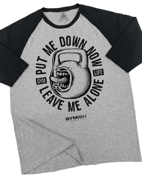 052. RAGLAN Leave Me Alone Funny Workout Gym T-Shirt for Men Hoodie, Sweatshirt | RetroVerseTees.com