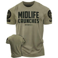 082. RAGLAN Midlife Crunches Funny Workout Gym T-Shirt for Men Hoodie, Sweatshirt | RetroVerseTees.com