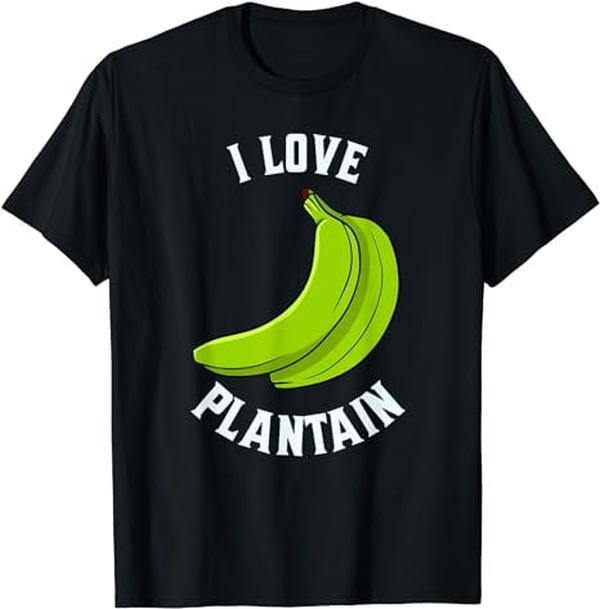 [100% Cotton] Fruit Lover, Plantain Lover, I Love Plantain T-Shirt Hoodie, Sweatshirt | RetroVerseTees.com