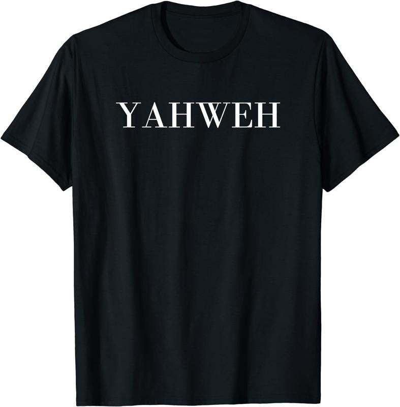 [100% Cotton] Yahweh T-Shirt Hoodie, Sweatshirt | RetroVerseTees.com