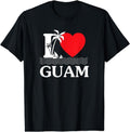 [100% Cotton]I Love Guam Heart T-Shirt Hoodie, Sweatshirt | RetroVerseTees.com