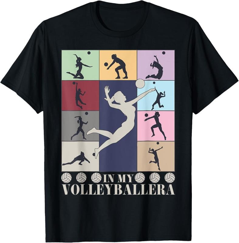100% Cotton In My Volleyball Era Retro Vintage Volleyball Sport Game Day T-Shirt Hoodie, Sweatshirt | RetroVerseTees.com