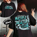 2 Side, Multiple Deleters Club Comfort Colors Shirt, Feckin Catastrophe T Shirt, Leather and Lark Dark Romance Tee,...