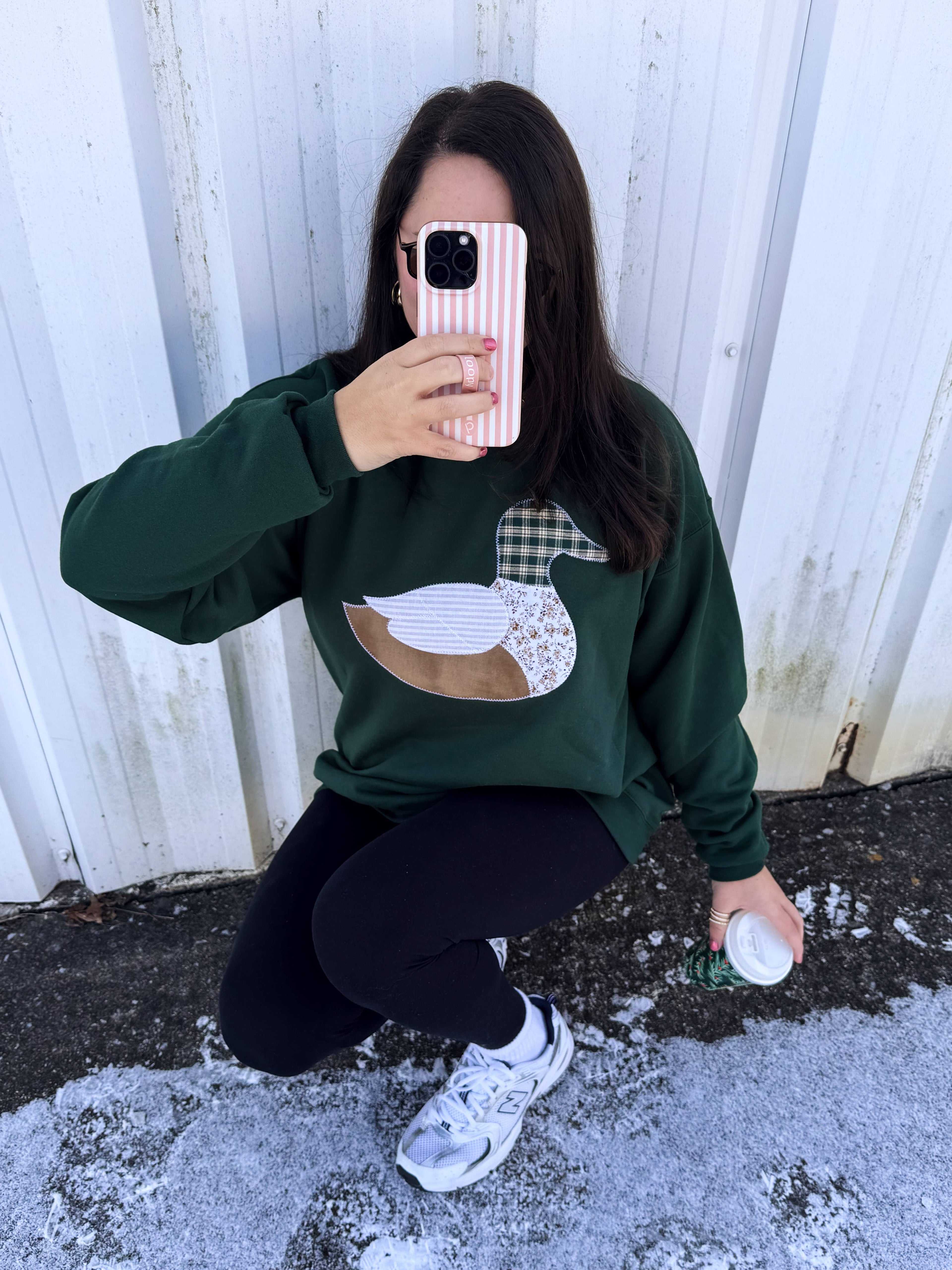Duck Mallard Cottage Core Sweatshirt