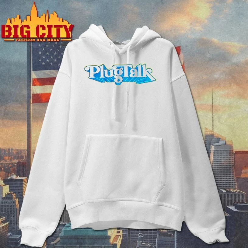 Adam22 Wearing Plugtalk shirt