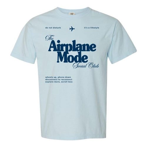 'Airplane Mode Social Club' T-Shirt Hoodie, Sweatshirt | RetroVerseTees.com