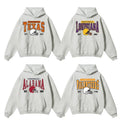 All Team Football Crewneck Hoodie, Football Team Hoodie, Vintage Sport Team Hoodie, Gift for Men and Women ncaa fan...
