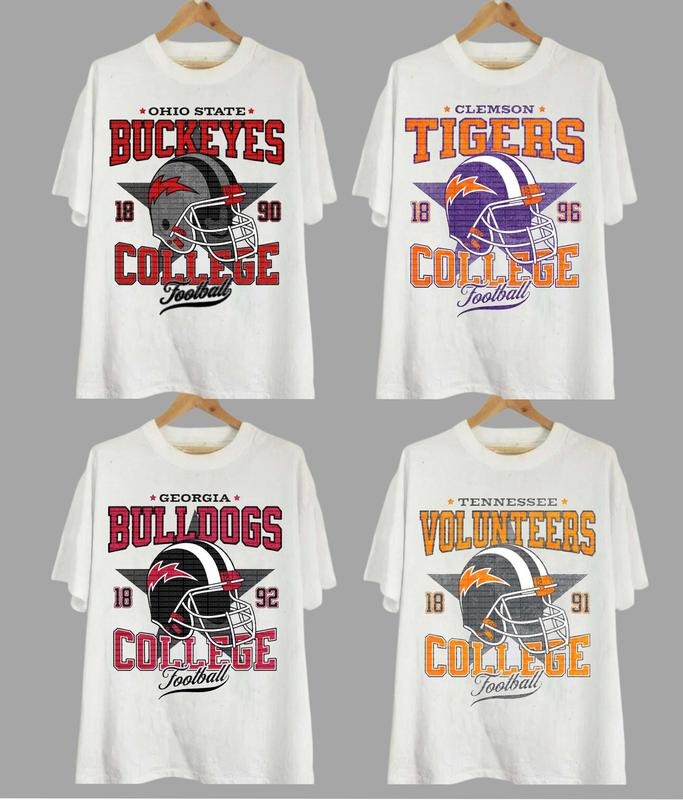 All Teams College NCAA Unisex T-shirt, Vintage T-shirt All Teams NCAA, Classic Sport T-shirt, Gifts For Sport. Cotton ...