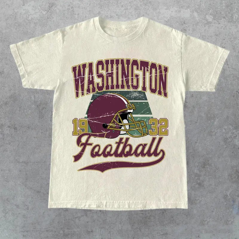 All Teams Football Vintage Style Crewneck Shirt,  Gift for Him, Gift for Fan, All Size S-5XL,  Unisex 2024 T-shirt...