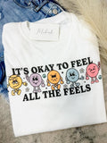 All The Feels Graphic Tee Hoodie, Sweatshirt | RetroVerseTees.com