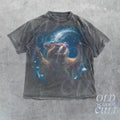 Alpha R.ac.c.oon In Space Vintage 90s Style Shirt, Retro R.ac.co.on Cool Galaxy T-Shirt, T.r.a.sh P.a.n.da Lovers,  Adult...