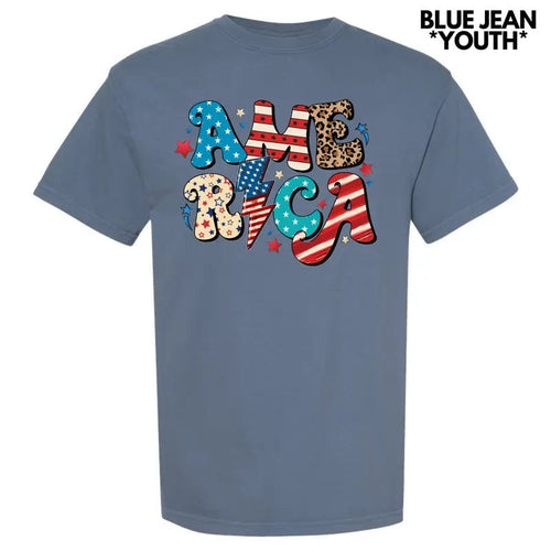 *** America The Beautiful Comfort Colors T-Shirt (Youth) Hoodie, Sweatshirt | RetroVerseTees.com