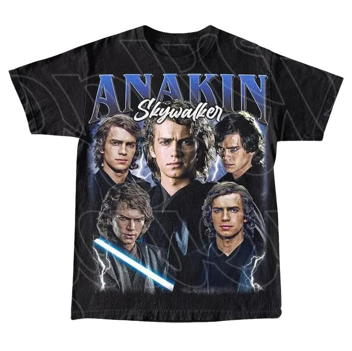 Anakin Skywalker Vintage T-Shirt, Gift For Fans, Movie Fan Shirt, Movie Shirt Hoodie, Sweatshirt | RetroVerseTees.com
