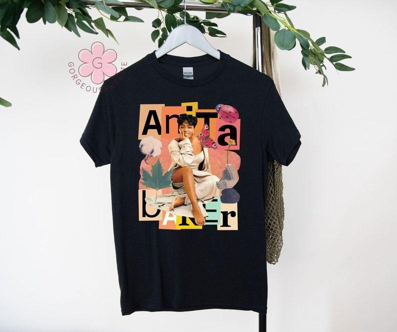 Anita Baker Music T-Shirt, Retro Hip Hop Rap 90's Shirt, Vintage 90's Shirt Hoodie, Sweatshirt | RetroVerseTees.com