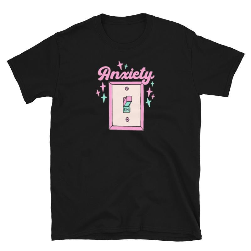 Anxiety ON Graphic Tee Hoodie, Sweatshirt | RetroVerseTees.com