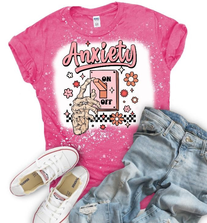 Anxiety On T-shirt Hoodie, Sweatshirt | RetroVerseTees.com