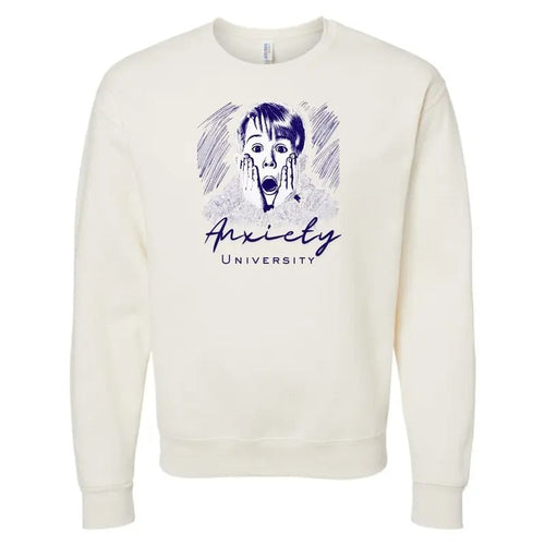 'Anxiety University' Sweatshirt T-Shirts, Hoodie | RetroVerseTees.com