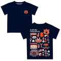 Auburn Tigers Impressions Artwork Relaxed Fit T-Shirt Sweatshirt Hoodie, Auburn Tigers Short Sleeve Tee Shirt