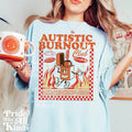 Autistic club T-shirt Sweatshirt Hoodie neurospicy | audhd | overstimulated | embrace neurodiversity | autism mom