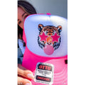 BUBBLE GUM TIGER NEON PINK WHITE TRUCKER HAT T-Shirts, Hoodie, Sweatshirt | RetroVerseTees.com