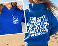 Badass Mom Hoodie Skeleton Hand Hoodie Mom Hoodie Mother Day Hoodie Anti Social Moms Hoodie Cool Mom Hoodie Mama Hoodie...