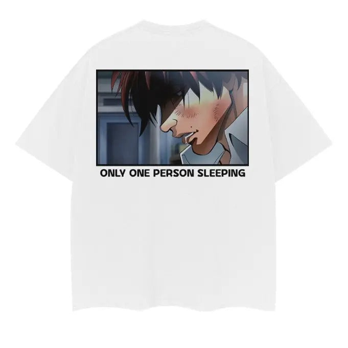 Baki the Grappler "Sleeping" Heavyweight Vintage Tee 100% Cotton OVERSIZED Anime T-shirt Menswear Top Casual Streetwear...