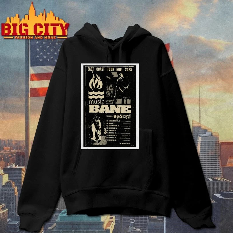 Bane Hot Water Music East Coast Tour Nov Poster shirt