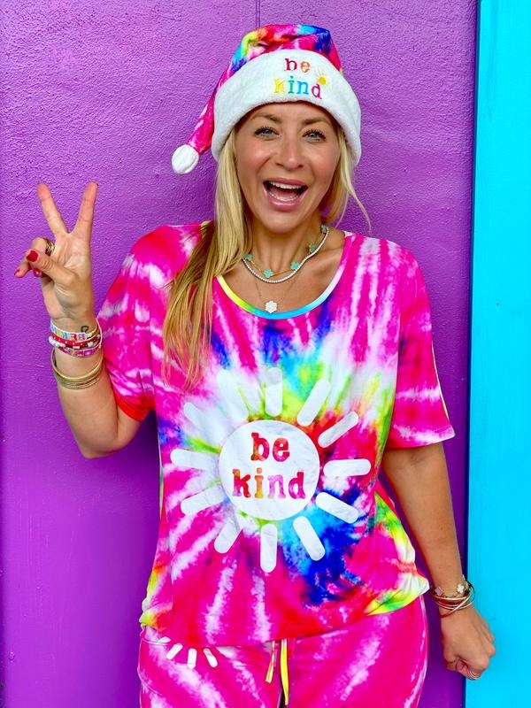Be Kind Tie Dye Lounge Top T-Shirts, Hoodie, Sweatshirt | RetroVerseTees.com