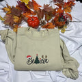 Believe Christmas sweatshirt T-Shirts, Hoodie | RetroVerseTees.com