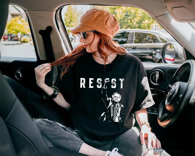 Bernie Sanders Resist Shirt, Bernie Mood, Bernie Sanders Shirt, Sanders Resist Tshirt Hoodie, Sweatshirt | RetroVerseTees.com