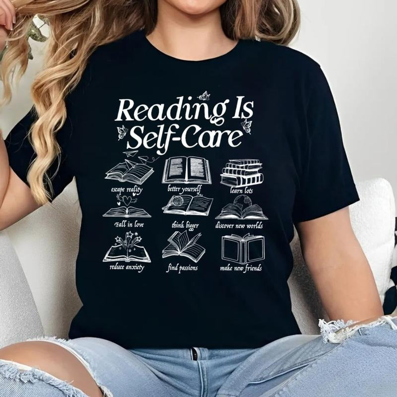 Bibliophile Reading Tshirt | Retro 90s Y2k Bookworm Book Lover T Shirt, Cute Boho Cottagecore Clothing, Baggy Tee,...