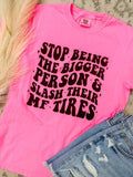 Bigger Person Graphic Tee Hoodie, Sweatshirt | RetroVerseTees.com