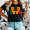 Black History Love T-Shirt, Black Culture Shirt, Black Empowerment Tee, Black History Awareness Tee, Black Leaders Shirt,...