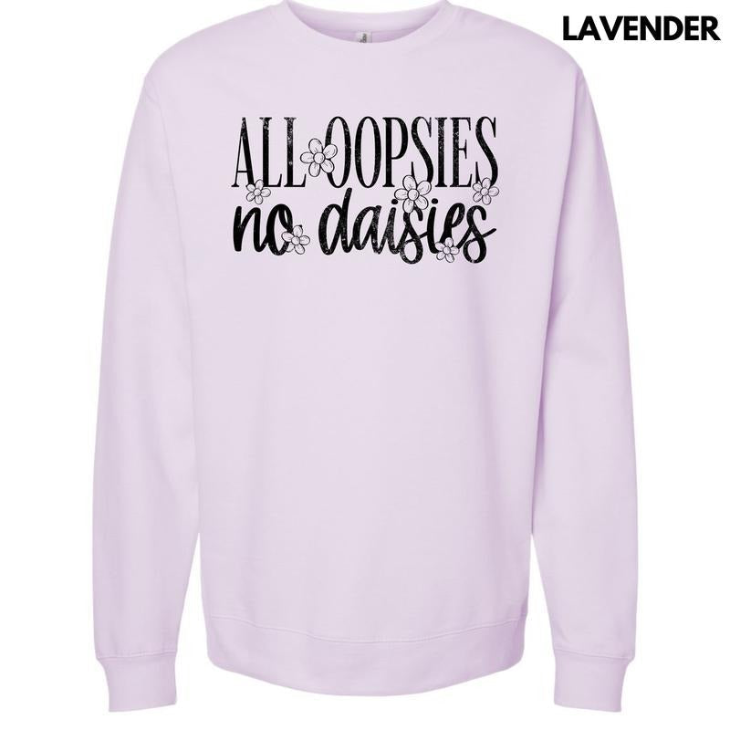 Black Oopsie Daisies Sweatshirt 'NLB' T-Shirts, Hoodie | RetroVerseTees.com