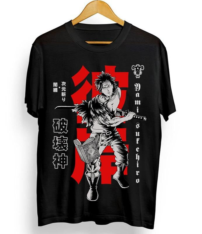 Black clover - Yami sukehiro Anime Manga Tshirt Anime Manga Black Shirt Tshirt S-4XL Hoodie, Sweatshirt | RetroVerseTees.com