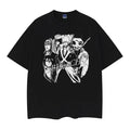 Bleach "Manga" Heavyweight Vintage Tee 100% Cotton OVERSIZED Anime T-shirt Menswear Top Casual Streetwear Black Crewneck...
