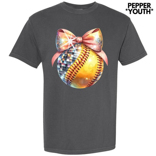*** Bling Softball Comfort Colors T-Shirt (Youth) Hoodie, Sweatshirt | RetroVerseTees.com