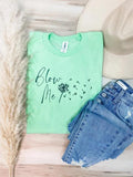 Blow Dandelion Graphic Tee Hoodie, Sweatshirt | RetroVerseTees.com