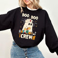 Boo Boo Crew Sweatshirt, Nurse Halloween Sweatshirt, Ghost Nurse Shirt, Retro Halloween Nurse, Spooky Nurse, Ghost Nurse...