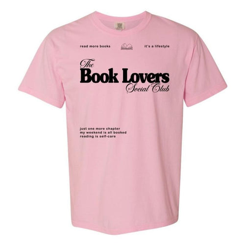 'Book Lovers Social Club' T-Shirt Hoodie, Sweatshirt | RetroVerseTees.com