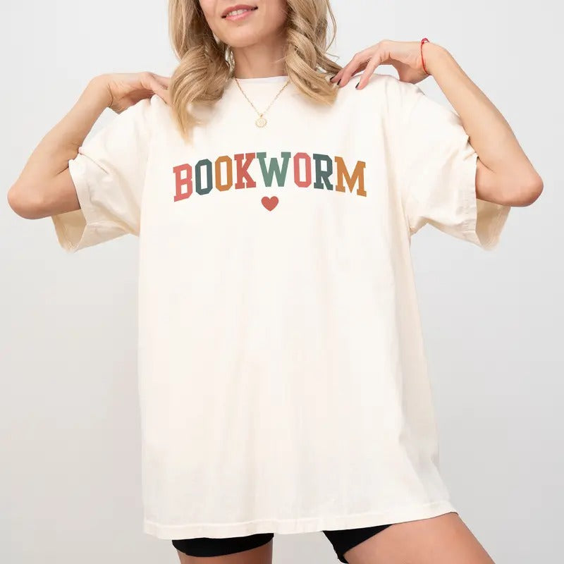 Bookworm Shirt, Vintage Bookish Shirt, Book Lover Graphic Printed Tee, Bookworm Unhinged Shirt, Booktok Tee, Books Lover...