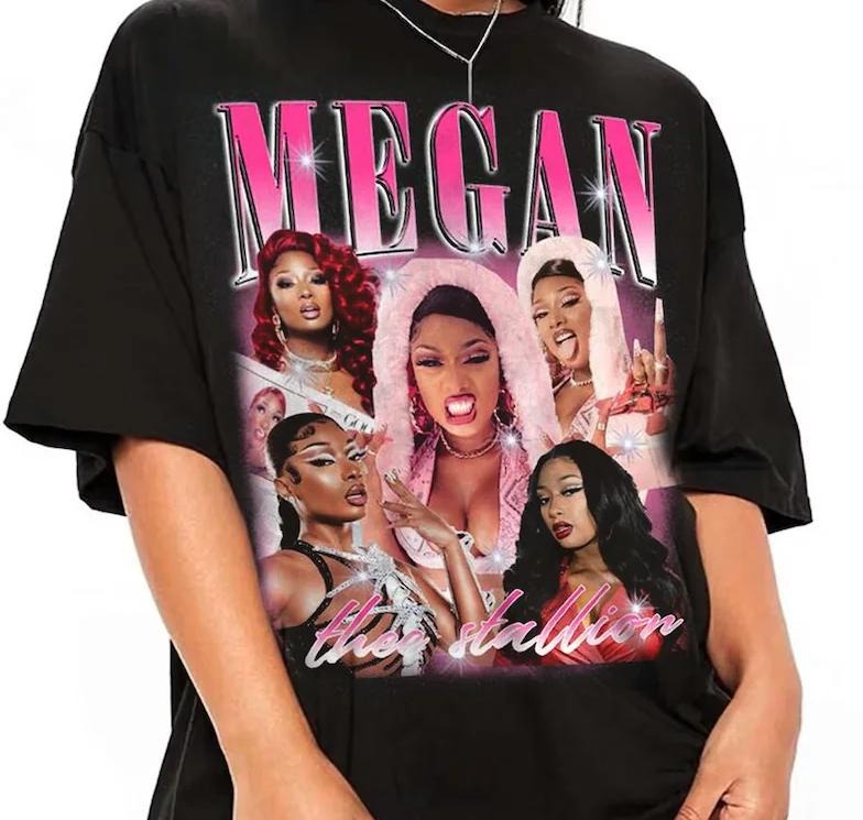 Vintage Megan Thee Stallion Hiss 90s Shirt/ Bootleg Rapper Retro Megan Thee Stalion's Gift For Man And Woman Comfort...
