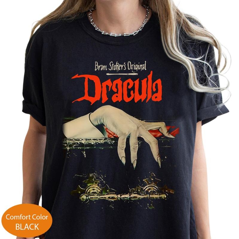 Bram Stoker's Original Dracula Comfort Color Shirt, Cotton Unisex Shirt, Crew Neck, Size S- 4XL, Gift for Men, Gift for...