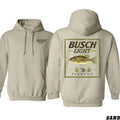 Busch Light Fishing Hoodie - Classic Fish Design, Perfect for Anglers and Beer Lovers, Ideal for Outdoor Adventures, Cozy...