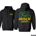 Busch Light Hoodie - Tractor Design, Men's Country Clothing, Perfect for Beer Lovers and Farmers, Ideal for Casual Wear,...