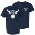 Busch Rodeo Bull Horns Navy T-Shirt Hoodie, Sweatshirt | RetroVerseTees.com