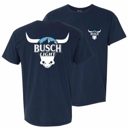 Busch Rodeo Bull Horns Navy T-Shirt Hoodie, Sweatshirt | RetroVerseTees.com