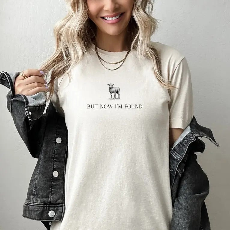 But Now I'm Found Christian T-shirt, Christian Gift, Retro Jesus  T-shirt, sweater and Hoodie Sweatshirt | RetroVerseTees.com