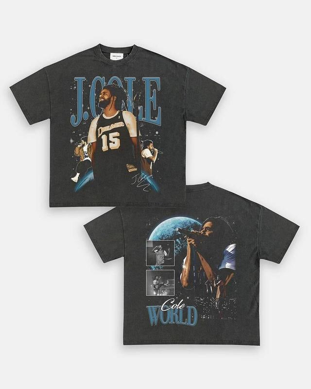 COLE WORLD V2 TEE - SWEATSHIRT - HOODIE 2SIDES GRAPHIC TEES, MUSIC TOUR, GIFT FOR FANS TTP | RetroVerseTees.com